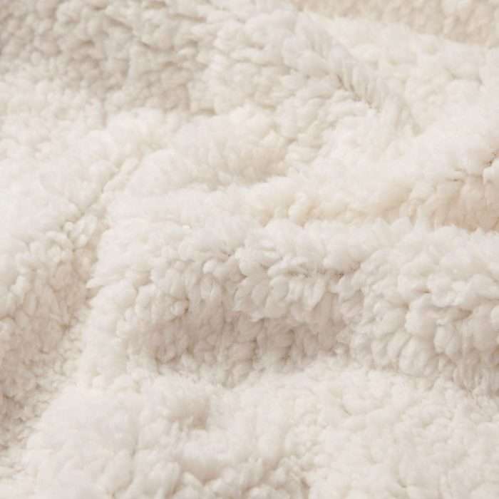 Cozy rabbit plush sherpa blanket