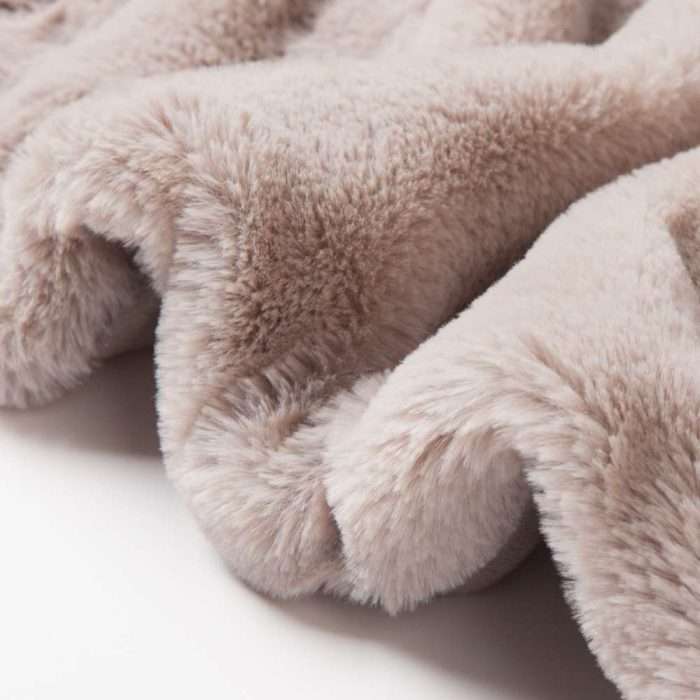 Cozy rabbit plush blanket