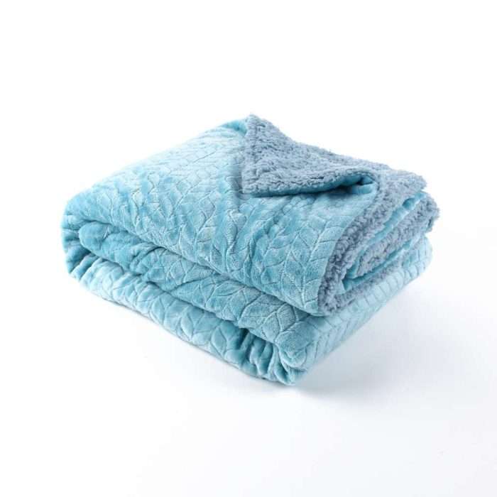 microplush flannel sherpa blanket