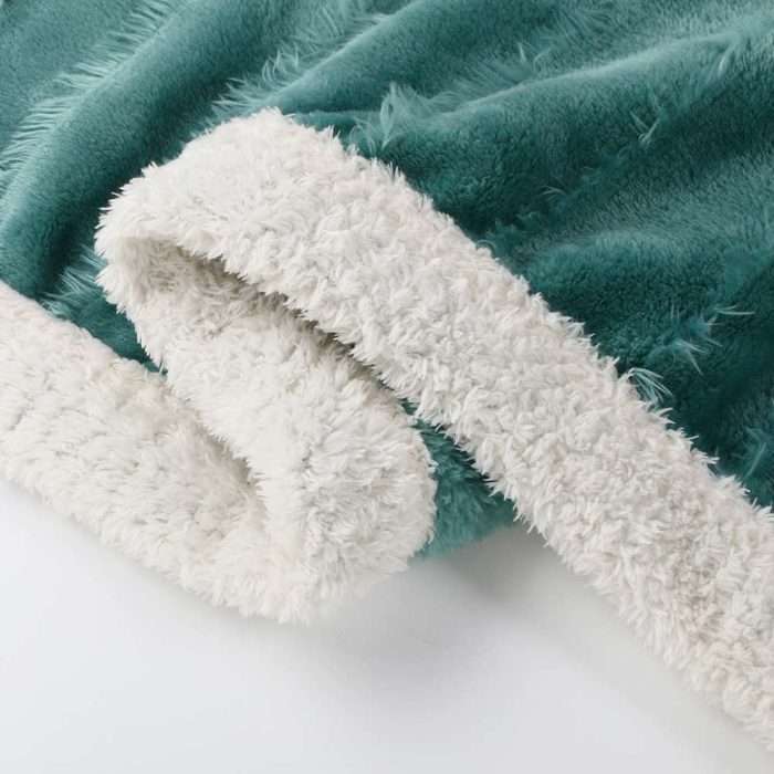 jacquard flannel plush blanket