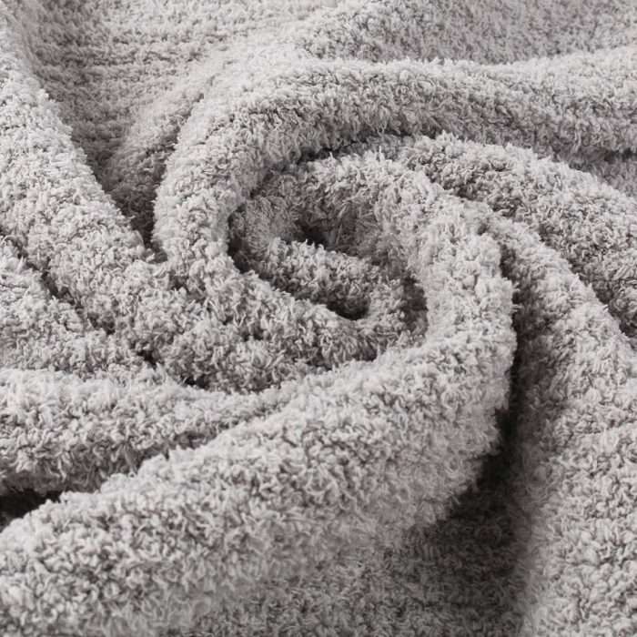 cozy soft chenille fleece blanket