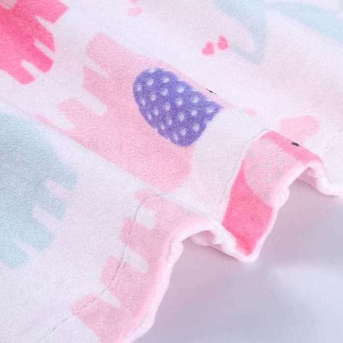 baby printed dot blanket