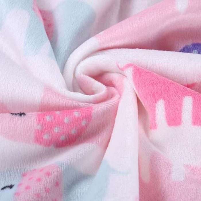 baby printed dot blanket