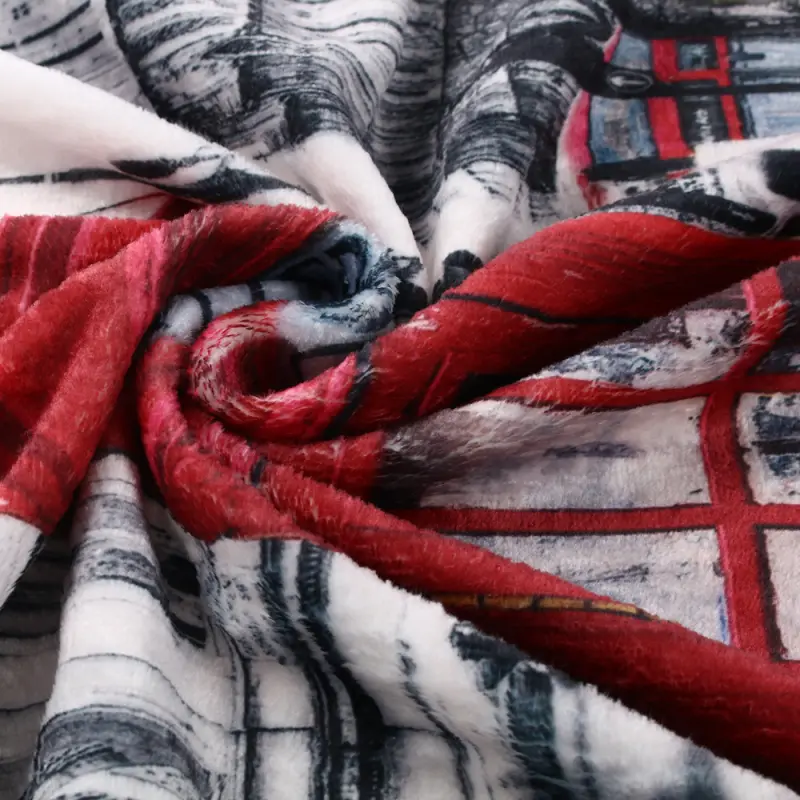 Digital Printing Flannel Blanket