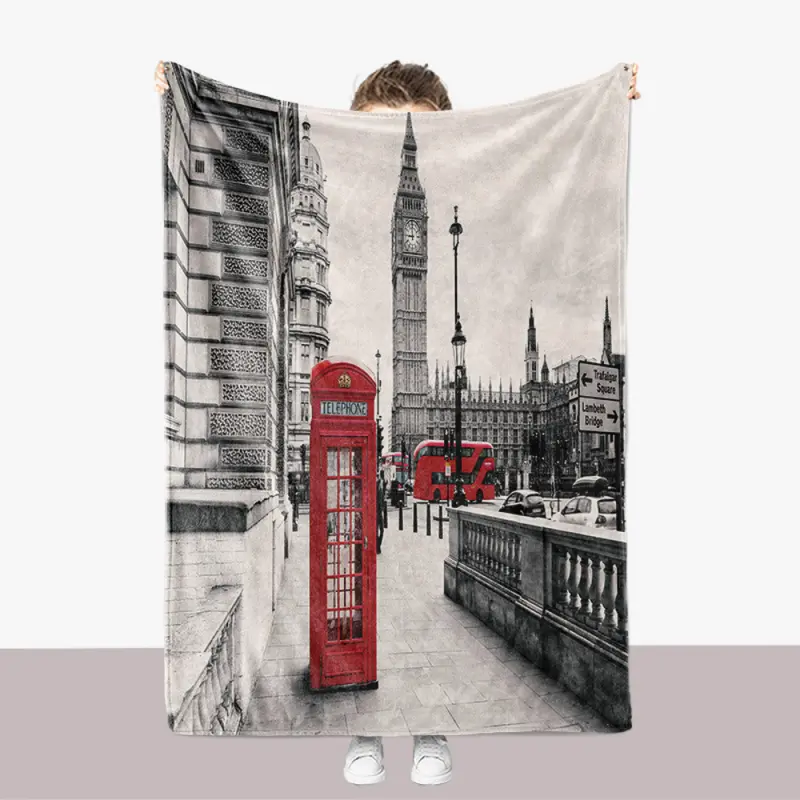 Digital Printing Flannel Blanket