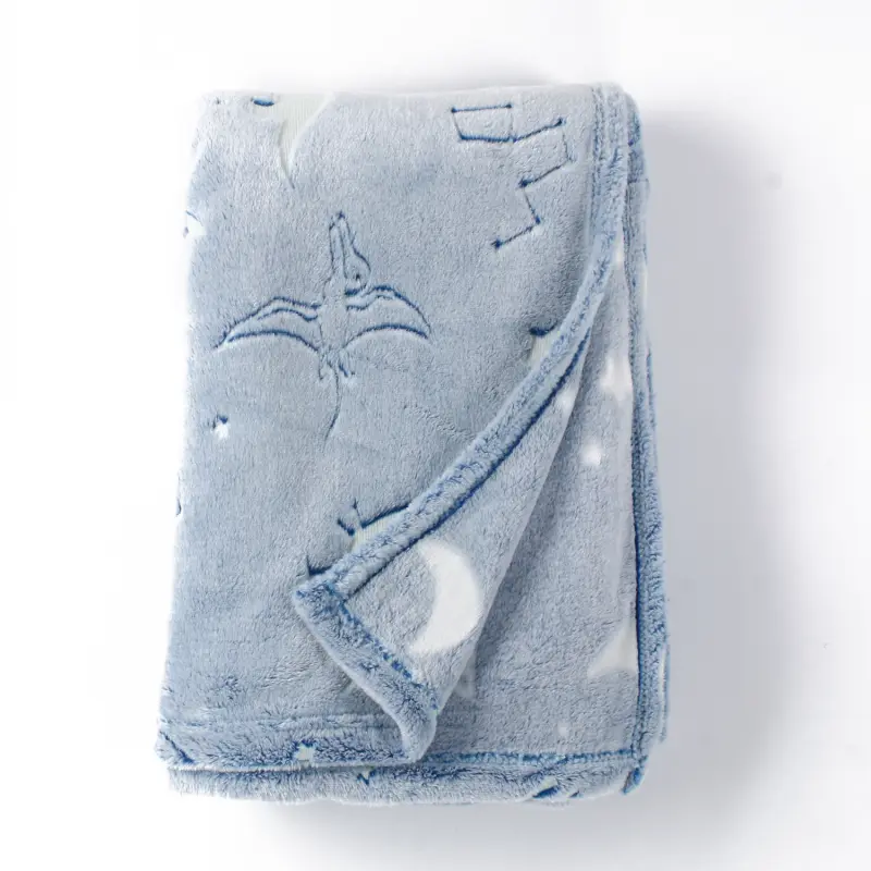 Glow In Dark Flannel Fleece Blanket