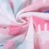 Digital Printing Flannel Fleece Dot Baby Blanket