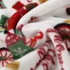 Christmas Gift Print Flannel Blanket